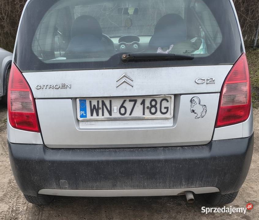 12 w 2004 Citroen C2 55000 Samochody osobowe Nowy Dwór Mazowiecki sprzedam