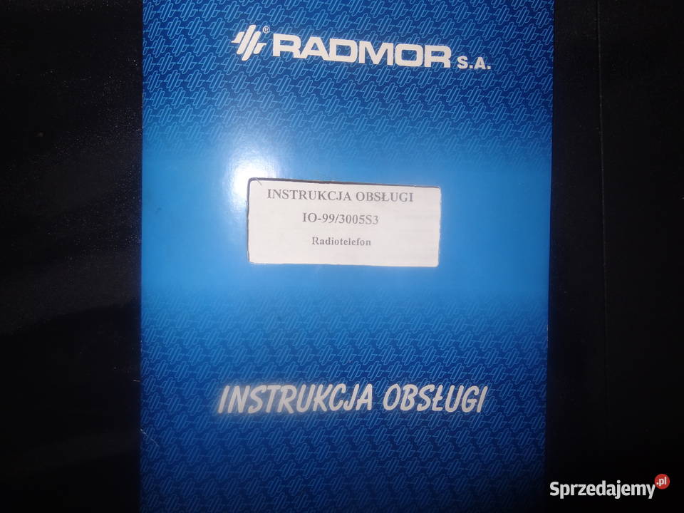 Radiotelefon Unitra Radmor 3055t2c PRL wielkopolskie sprzedam