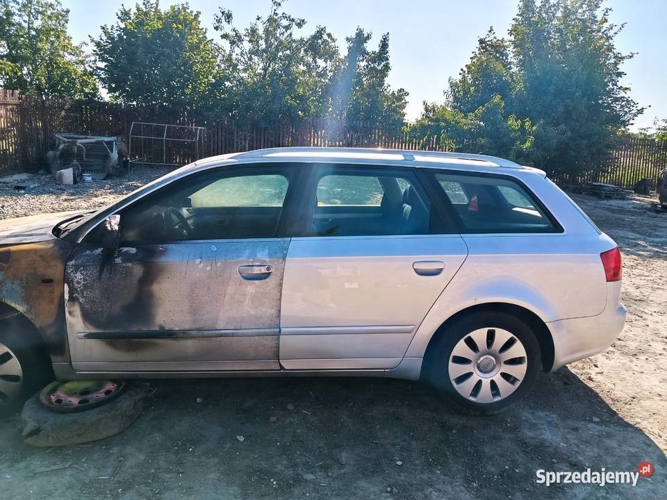 AUDI A4 B7 pożarze lubelskie Stasin