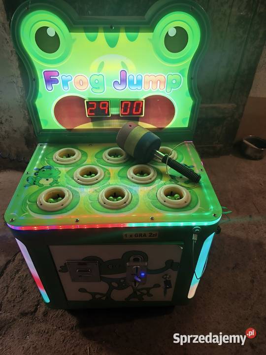 Zbijak żabki frog jump gra zręcznościowa z Konsole i automaty Toruń