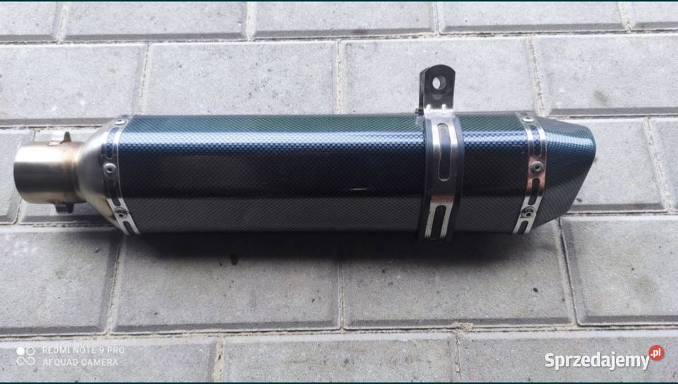 Tłumik motocyklowy uniwersalny carbon Układ wydechowy podkarpackie