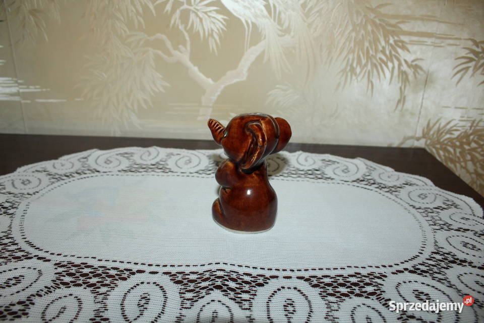 Słonik Porcelit Ceramika metka PRL Chorzów sprzedam