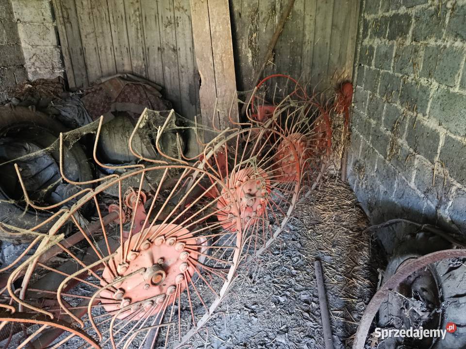 Zgrabiarka 5 gwiazdowa nieuszkodzony Zgrabiarki i przetrząsacze Węgrzce Wielkie