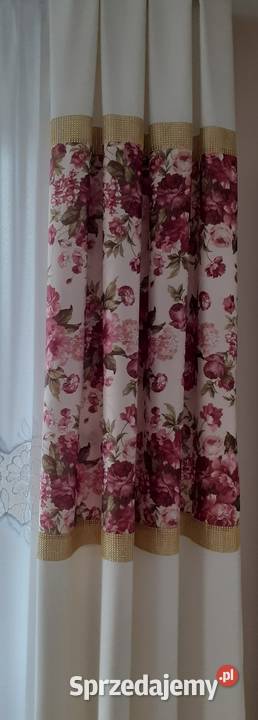 Zasłony kwiat angielski Mława