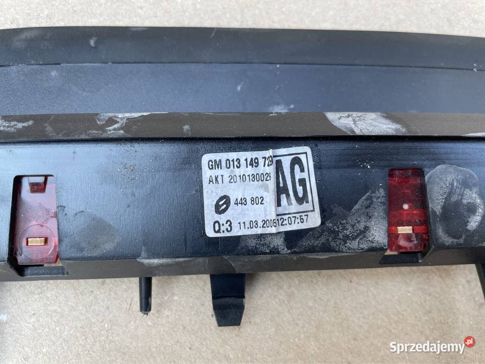 013149729 trzecie światło stop kombi Opel Vectra Światła stop Szczecin