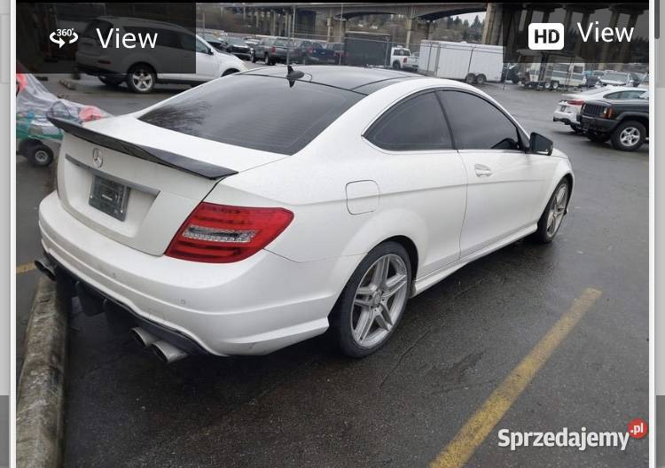 Mercedes C350 coupe małopolskie Mikołajowice