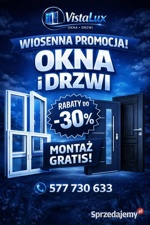 Okna drzwi bramy Rolety Płock