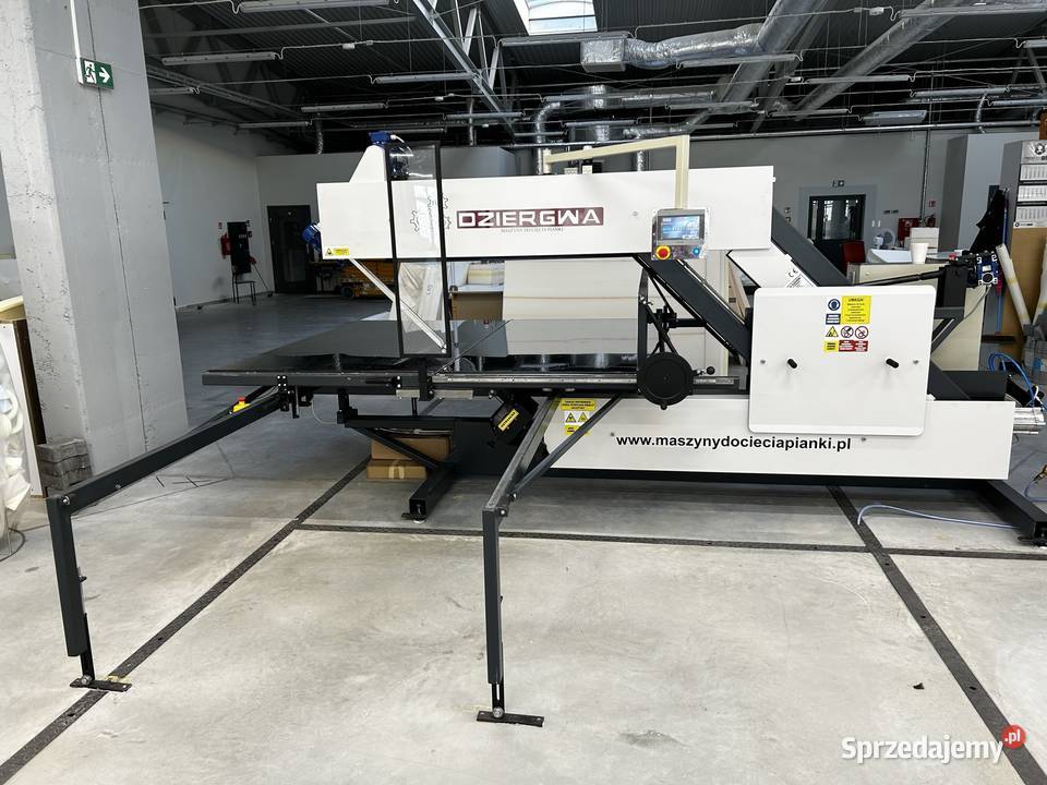 Maszyna do cięcia pianki pionowoskośna Kępno