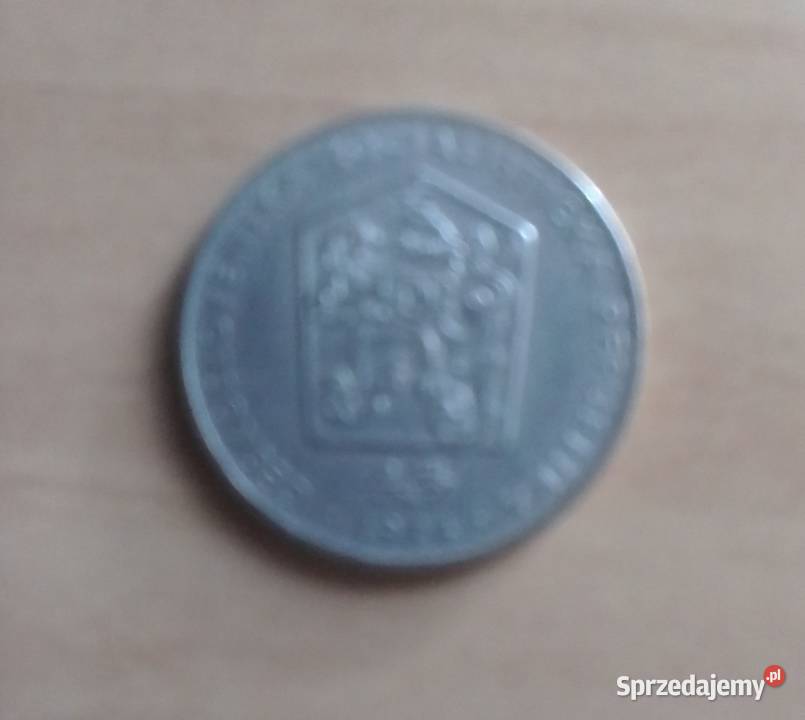 Moneta 2 korony Czechosłowacja 1974r Antyki, Sztuka, Kolekcje Jeziorzany