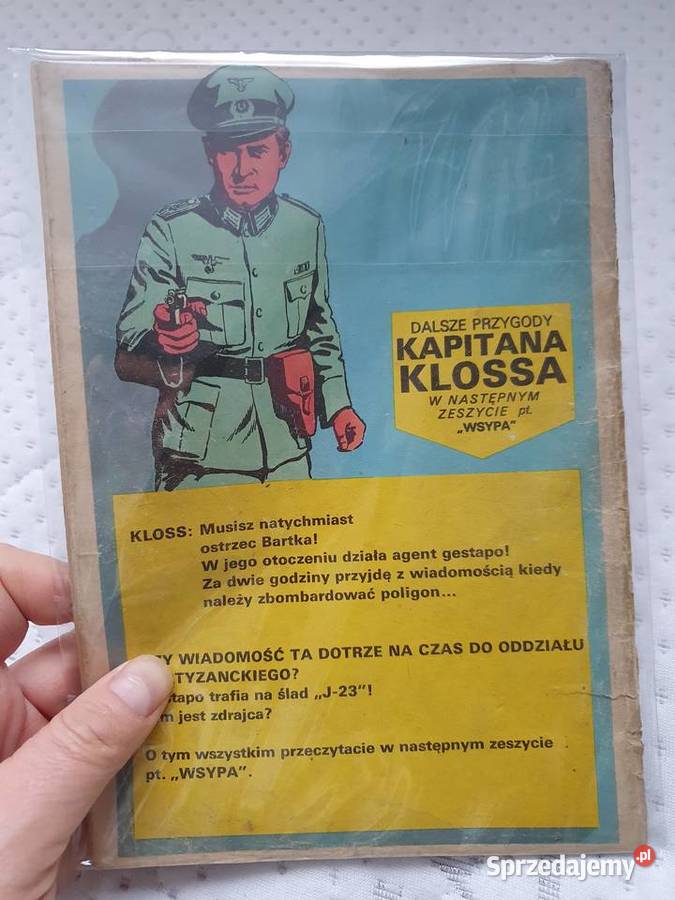 Kapitan Kloss pierwszy numer wydanie 2 1983 Gdynia