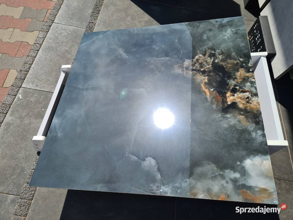 PŁYTKA gres AQUAMARINE BLACK POLER 798X798 GAT 2