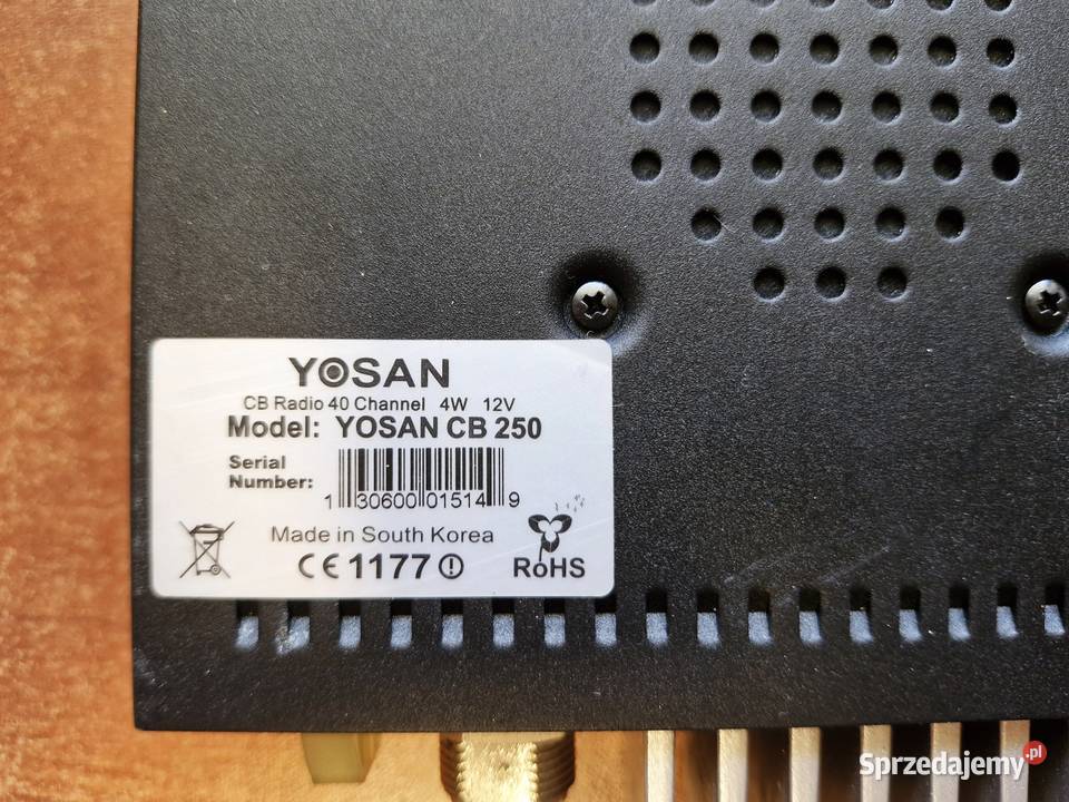 CB RADIO YOSAN CB250 Wysokie Mazowieckie