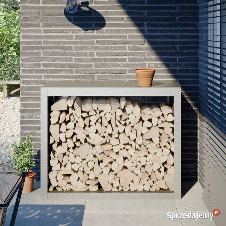 Stojak na drewno opałowe 100x40x80 stal Pozostałe Warszawa