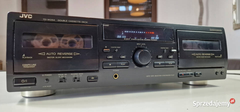Magnetofon catette deck JVC TD W 254 TDW254 Międzychód