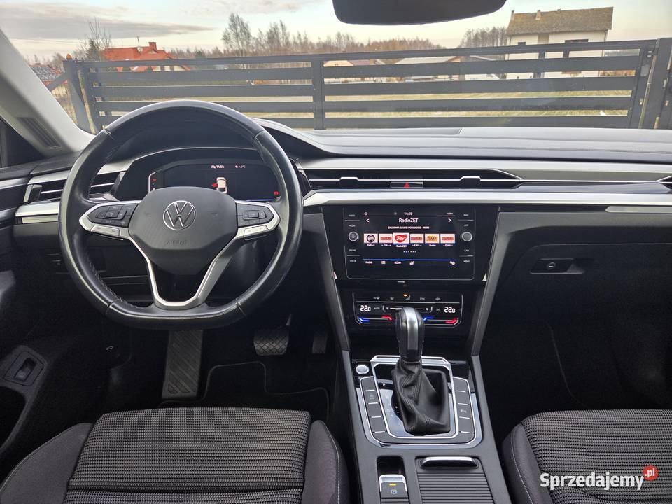 VW ARTEON LIFT SalonPL 1WŁ 2021r 20TDI 150 aluminiowe felgi Sieradz