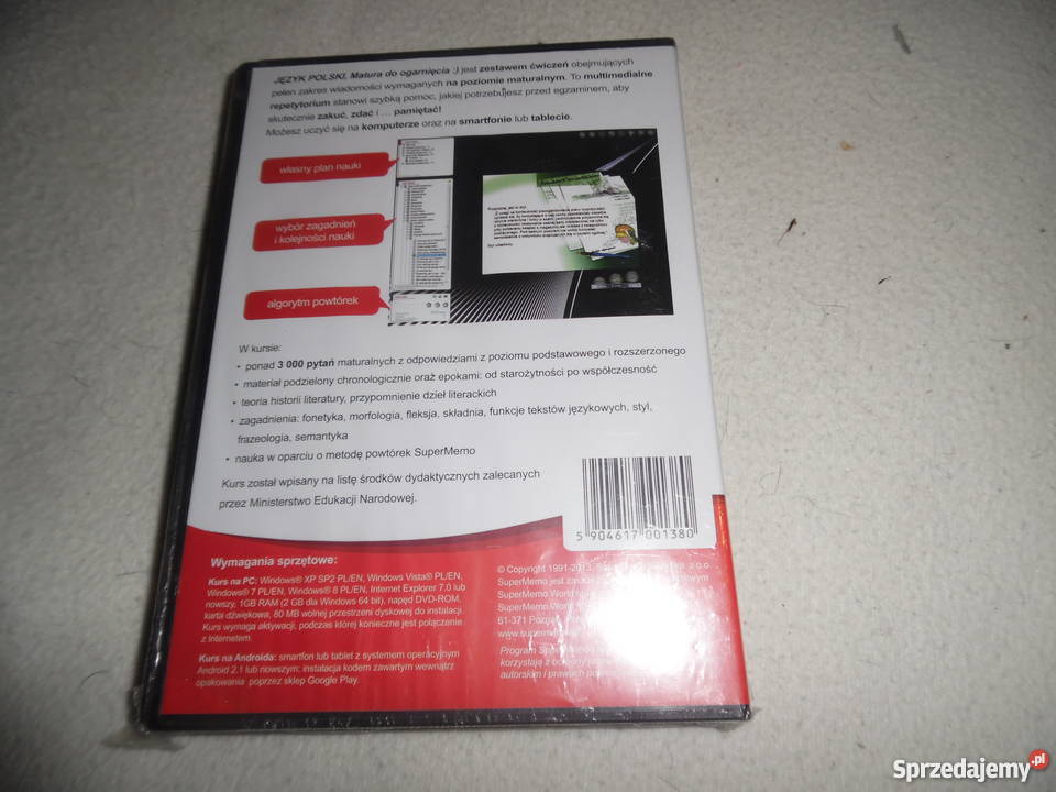 Język Polski matura do ogarnięcia płtya CD Oborniki Śląskie sprzedam