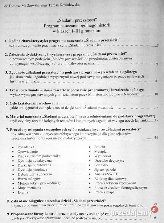 Śladami przeszłości Biblioteka pomocy