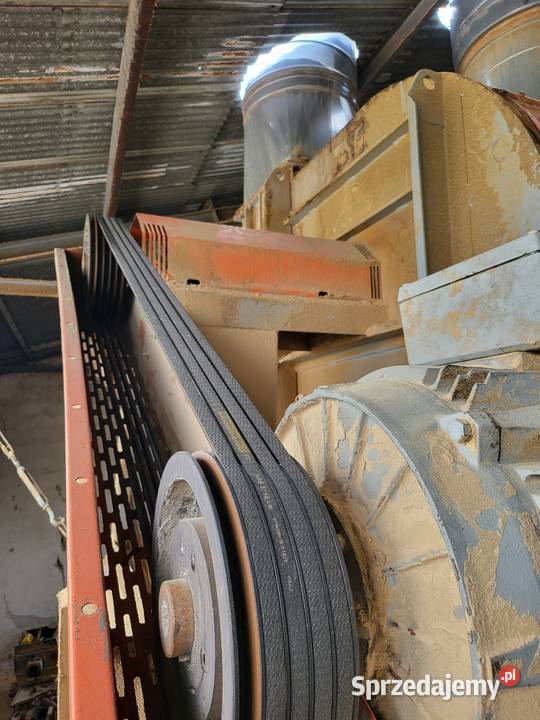 Kompletna linia instalacja odciągu TROCIN