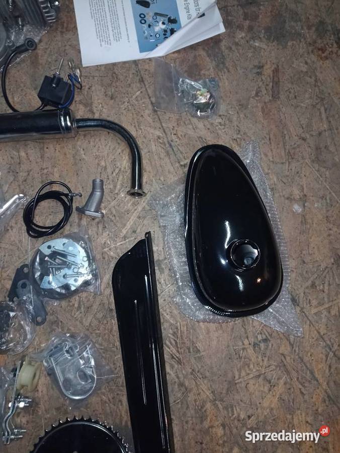 Sprzedam kąpletny nowy zestaw do rowera 80cc małopolskie Tarnów