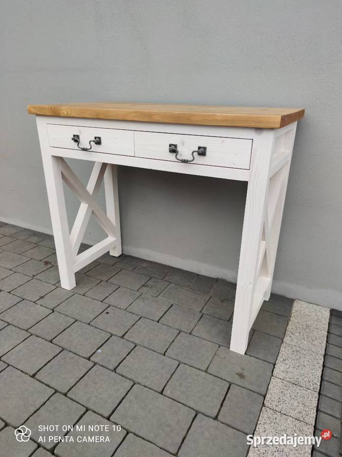 Konsola toaletka drewniana styl prowansalski Zduńska Wola