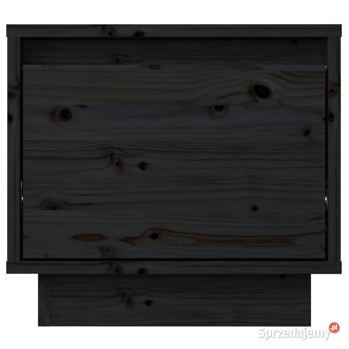 Szafki nocne 2 czarne 35x34x32 lite drewno Nocne mazowieckie Warszawa