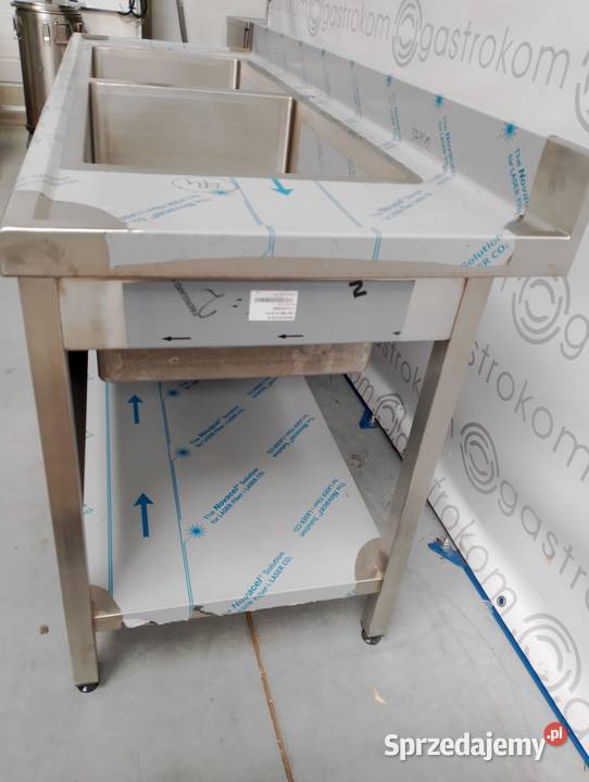 Basen 2komorowy z półką 220x70x85