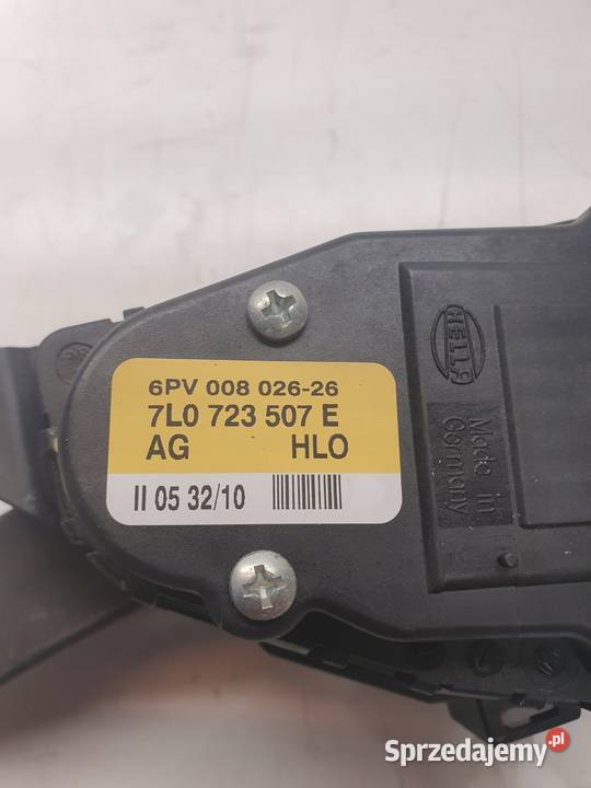 POTENCJOMETR PEDAŁU GAZU AUDI Q7 LIFT 7L0723507E Przystajń