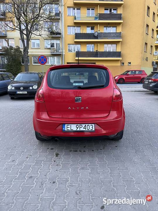 SEAT ALTEA 2004 16 benzyna klimatyzacja centralny zamek łódzkie