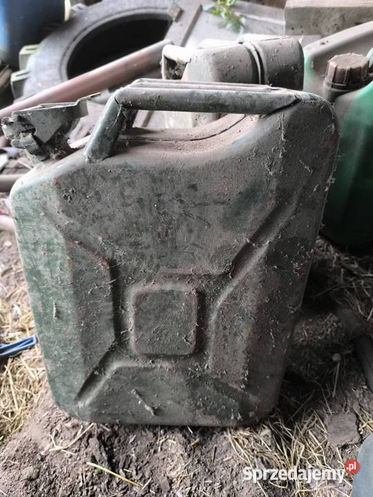 Kanister 20 l 10 l metalowe aluminiowe na ropę Bielsk Podlaski