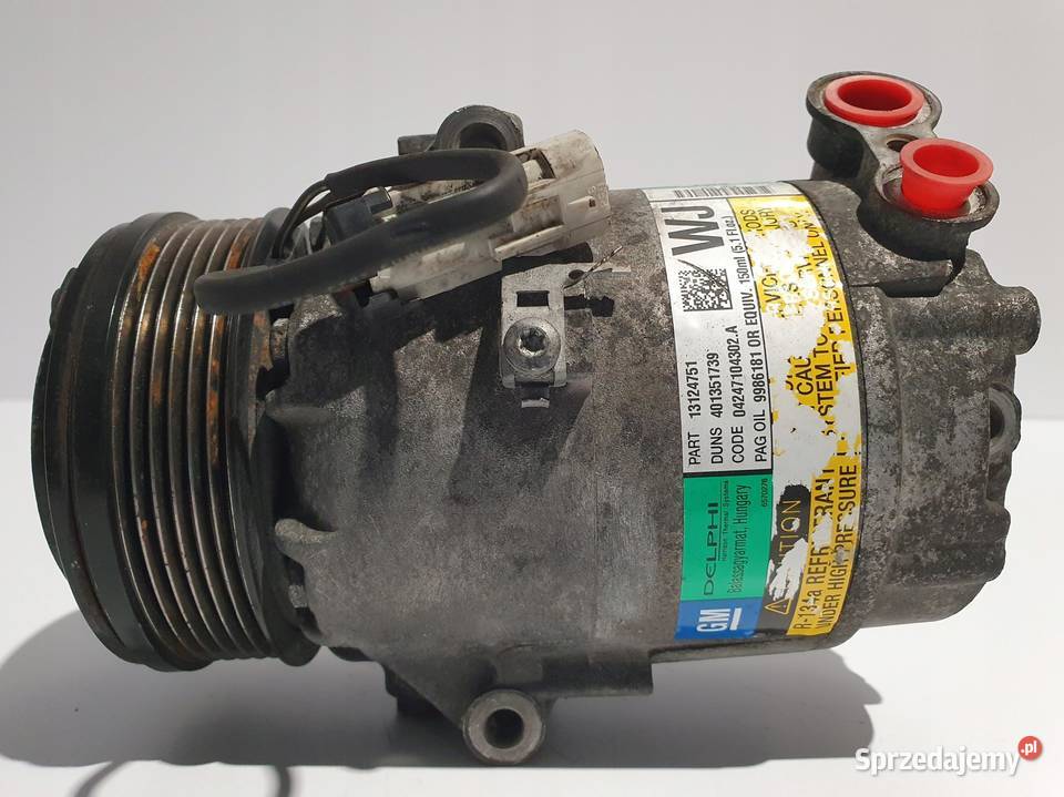 SPRĘŻARKA KLIMATYZACJI Opel Astra III H 17 CDTI Kompresory klimatyzacji Chełm