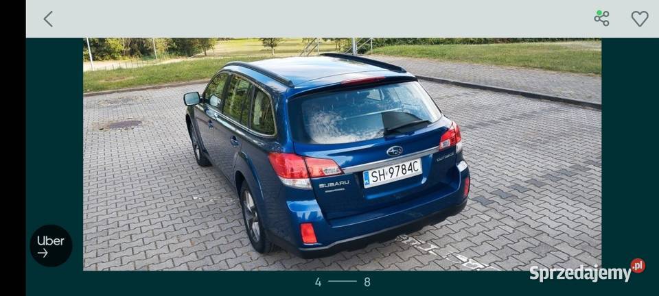 Subaru Outback 4x4 25 Bokser LPG 167 2012 automatyczna Motoryzacja Bytom