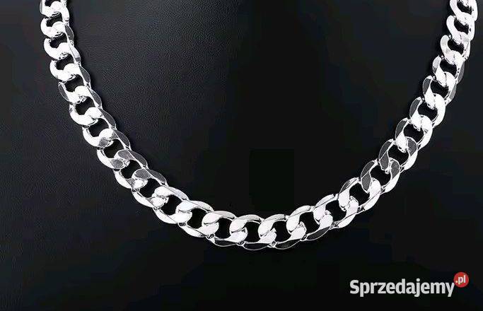 Łańcuszek srebrny nowy Ostrowite Prymasowskie
