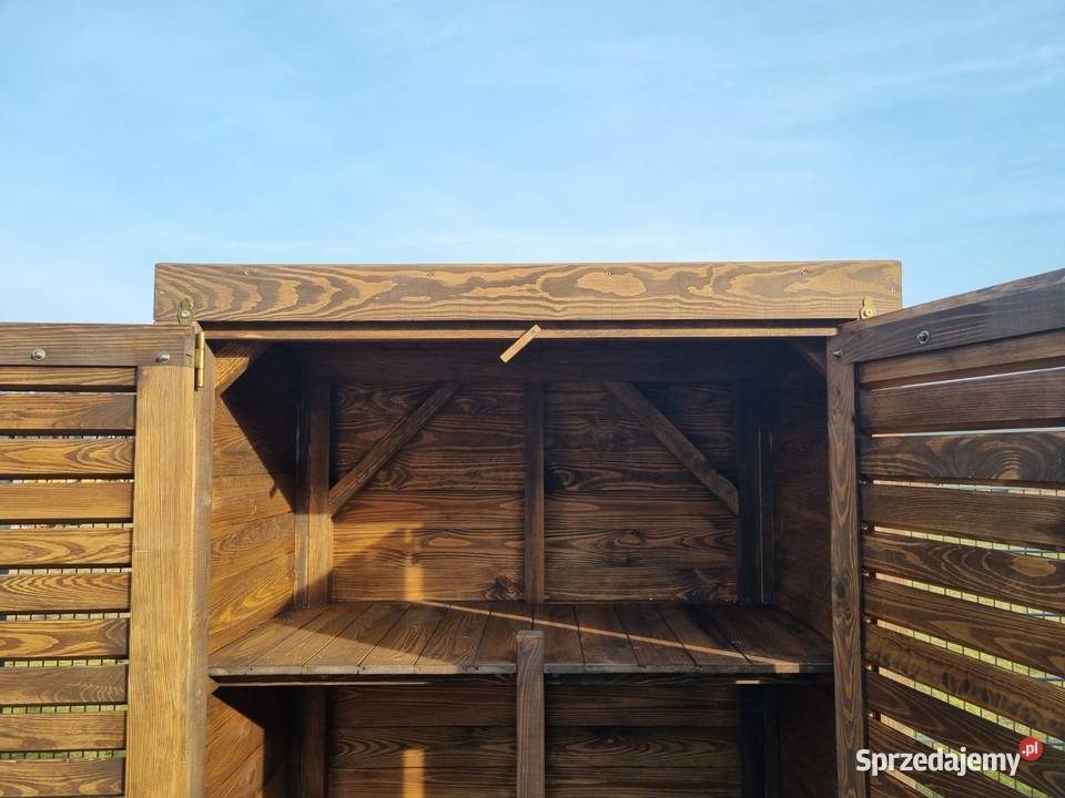 Szafa ogrodowa drewniana schowek na narzędzia Pozostałe Kalety