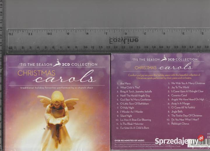 Christmas carols traditional holiday by a church sprzedam