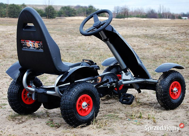 BAWIBUS pojazd GOKART NA PEDAŁY pompowane koła śląskie Myszków