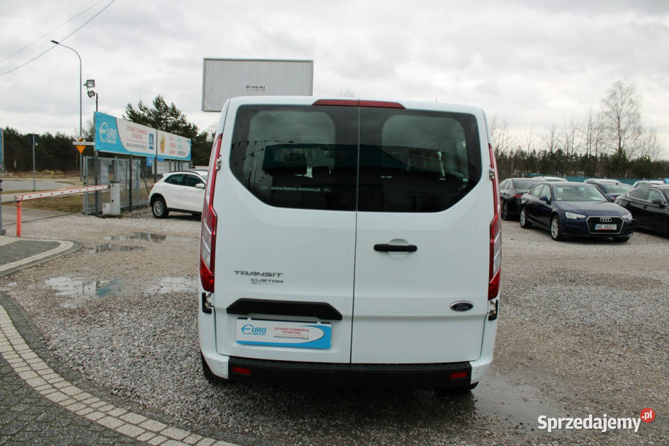 Ford Transit Custom Salon Polska Fvat netto immobilizer Warszawa