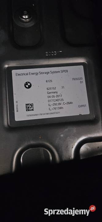 BMW 3 F30 LCI 330e BATERIA AKUMULATOR 26Ah STAN Akumulatory Częstochowa