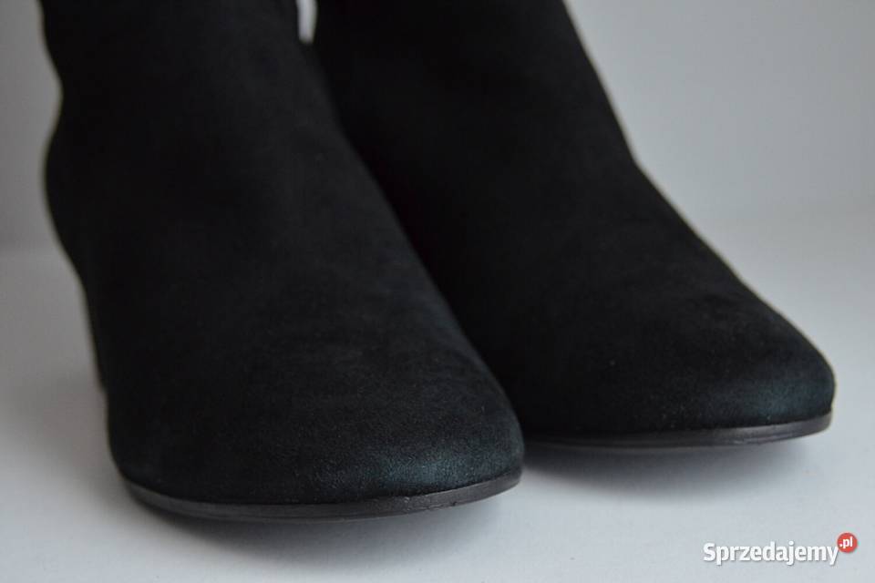 Wygodne NISKIE zamszowe MUSZKIETERKI The Seller skóra sprzedam