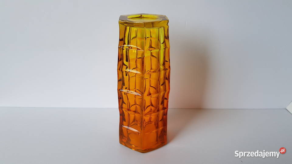 Wazon heksagonalny Kupczyk Ząbkowice kolorowe Dąbrowa Górnicza