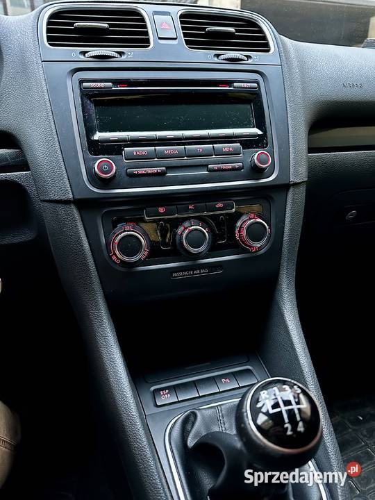 VW Golf VI 16 102 Benzyna 2009 r Warszawa