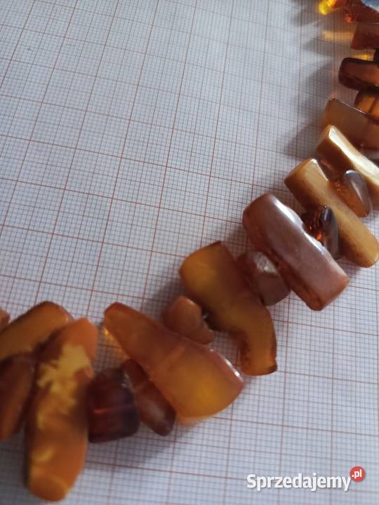 Naszyjnik Bursztyn Vintage Naszyjniki Białystok