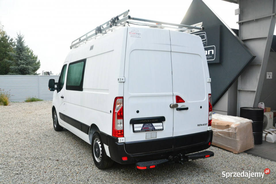Renault Master średniak 7 osobowy brygadówka