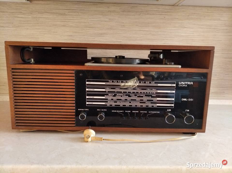 OKAZJA Radio Gramofon 2w1 Unitra DML351 Diora Zabrze