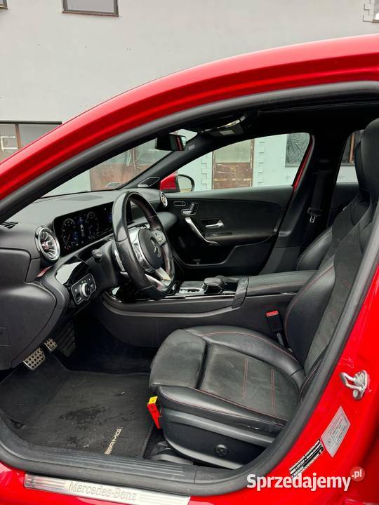 Mercedes Aklasa AMG salon virtual panorama full czujnik parkowania Wasilków sprzedam