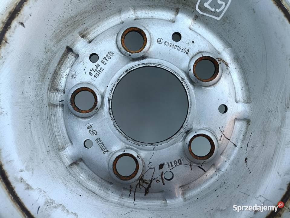 Mercedes Vito W639 KOŁO ZAPASOWE Zapas 21565 Rudka