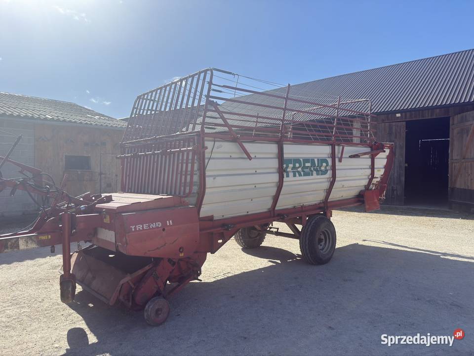 Przyczepa zbierająca sprzedam
