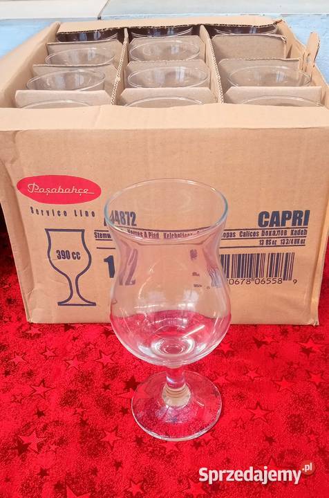 Kieliszki do koktajli CAPRI 380 ml 12 sztuk śląskie Tychy