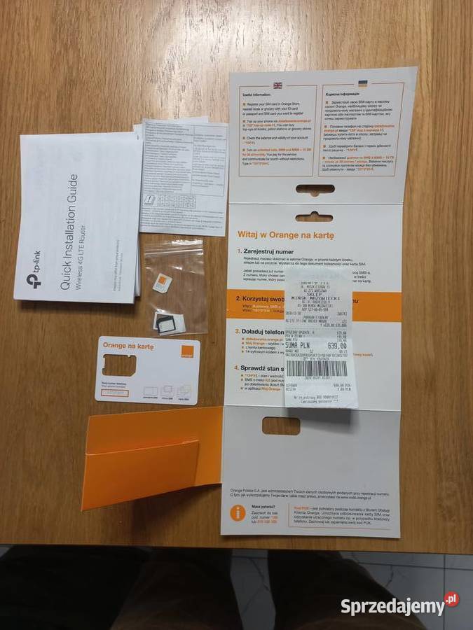 Router TPLink Archer MR600 LTE Cat6 Anteny Mińsk Mazowiecki