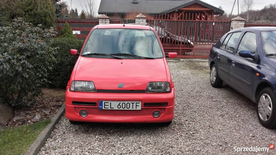 Fiat Cinquecento CC Sporting Abarth 117000km łódzkie