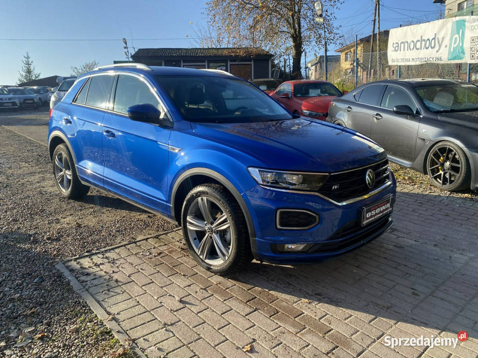 Volkswagen TRoc RLine 15tsi automat 150 polski czujnik zmierzchu T-Roc
